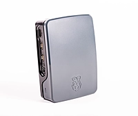 Raspberry Pi 4 Case (Black/Grey)