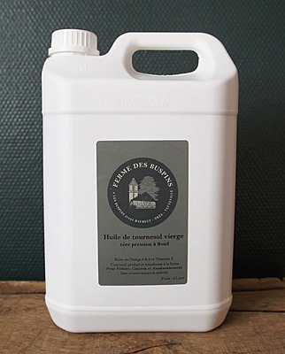 Huile de Tournesol - Jerrican de 5 L