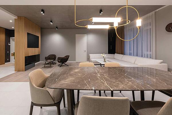 Black Basalt Stone Garden Bench - 140x34x44cm