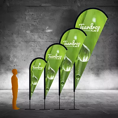 Teardrop Flag