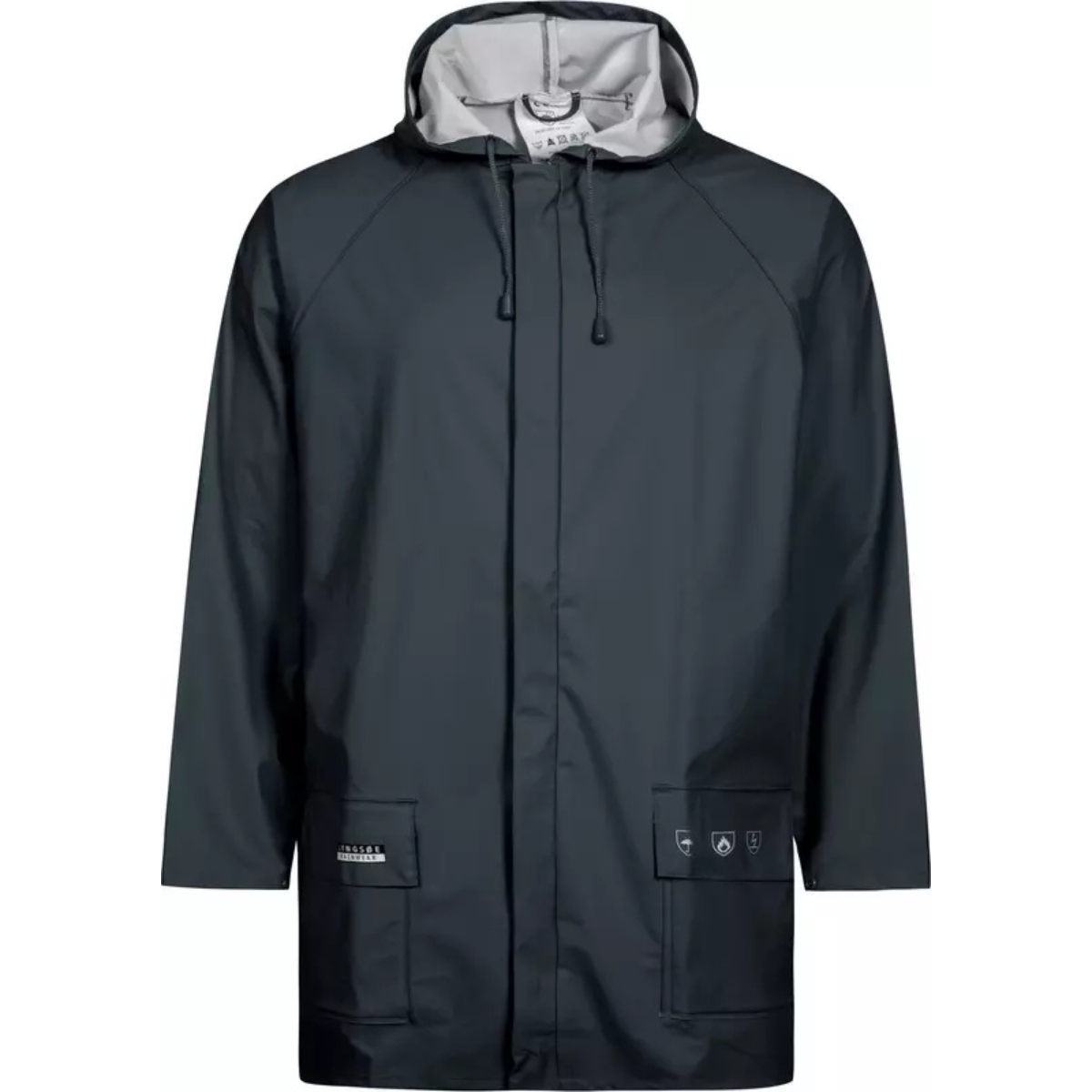 Microflex FR Regenjack FR-LR48 – vlamvertragende regenjas in marineblauw