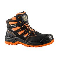 BUCKBOOTZ BUCKZ VIZ HOOG ZWART/ORANJE S3/HRO/SRC/WRU