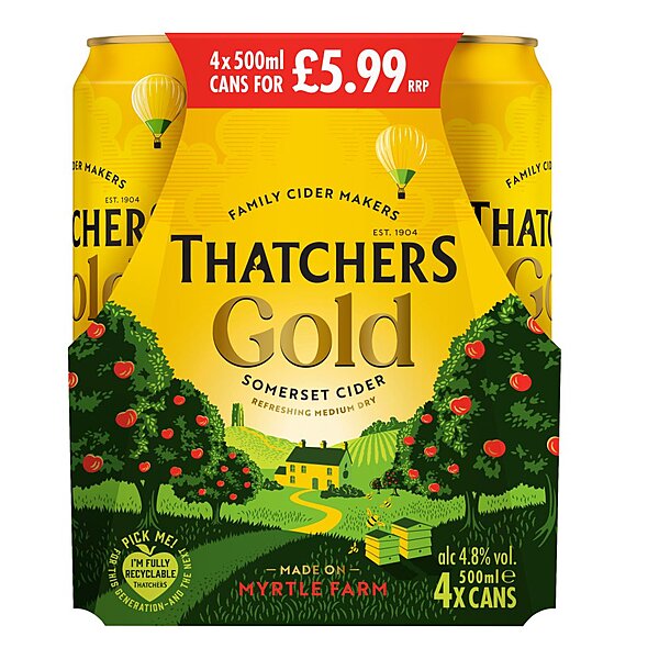 Thatchers Gold 4PK PM