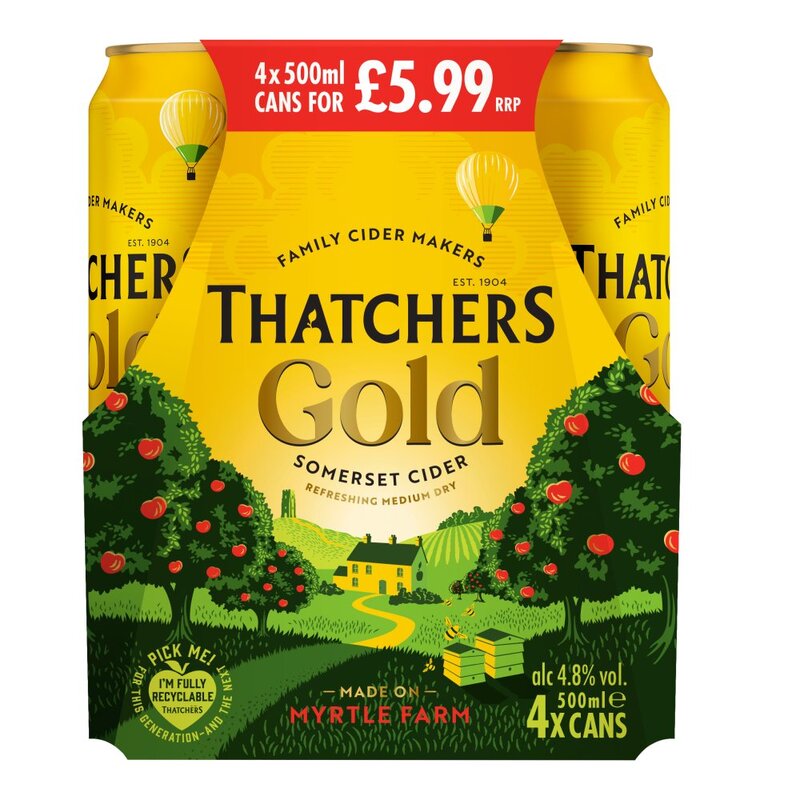 Thatchers Gold 4PK PM