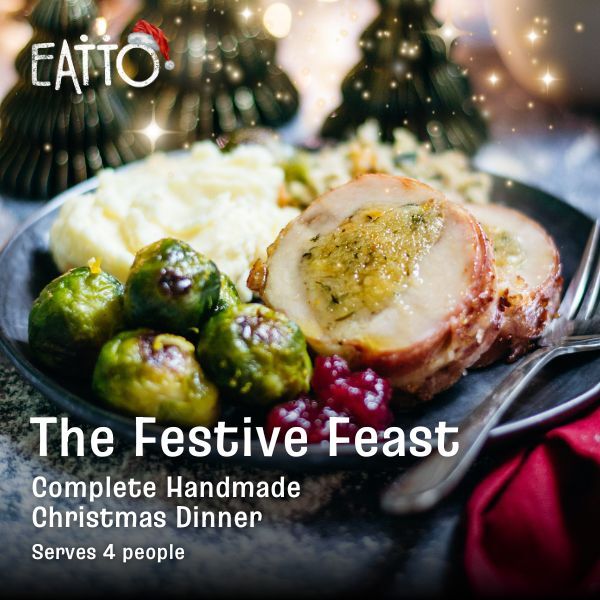 The Festive Feast Handmade Christmas Dinner Box - Serves 4 The Festive Feast Handmade Christmas Dinner Box - Serves 4