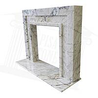The Manhattan Calacatta Viola Fireplace Surround