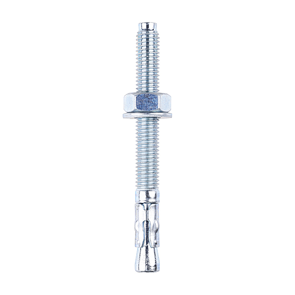 M10 X 100mm Through Bolt Zinc