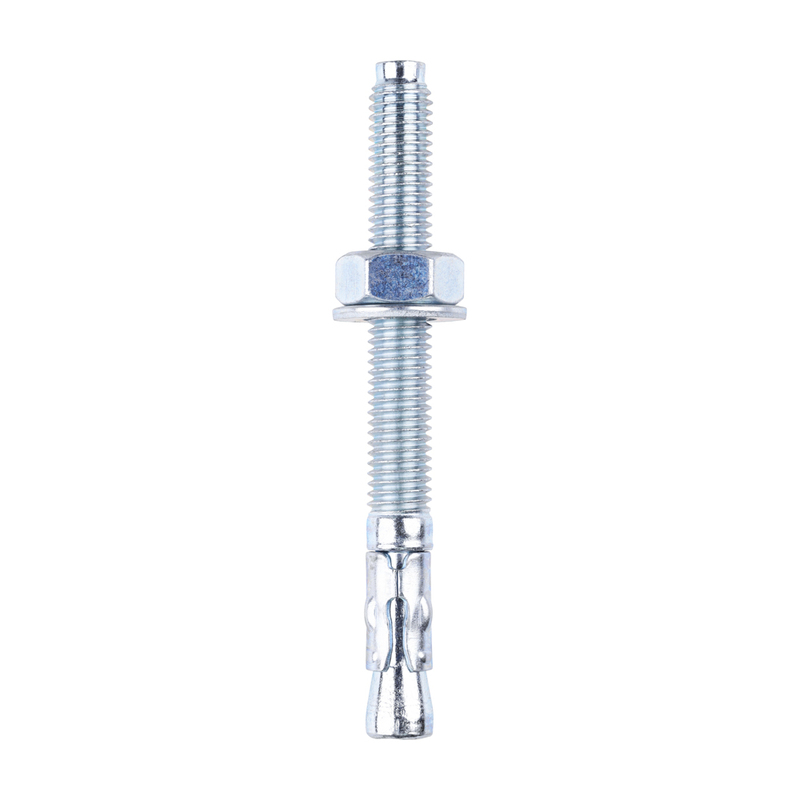 M10 X 100mm Through Bolt Zinc
