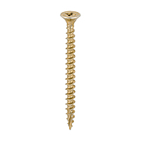 5.0 x 60 (10 X 2.1/2") Wood Screws Pozi CSK C2 Strong-Fix by Timco