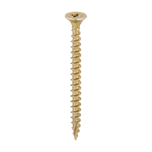 5.0 x 60 (10 X 2.1/2") Wood Screws Pozi CSK C2 Strong-Fix by Timco