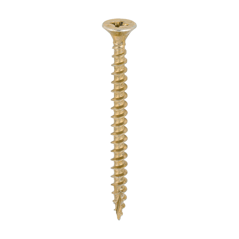5.0 x 60 (10 X 2.1/2") Wood Screws Pozi CSK C2 Strong-Fix by Timco