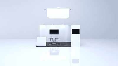 Messestand Seoul 5x3m | Messebauer Berlin