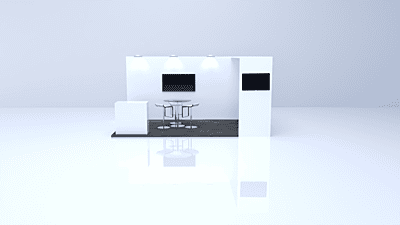 Messestand Seoul 5x3m | Messebauer Berlin