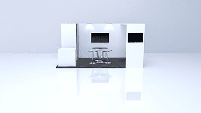 Messestand Seoul 5x3m | Messebauer Berlin