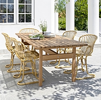 Tobias Exterior Teak Table Tobias Exterior Teak Table