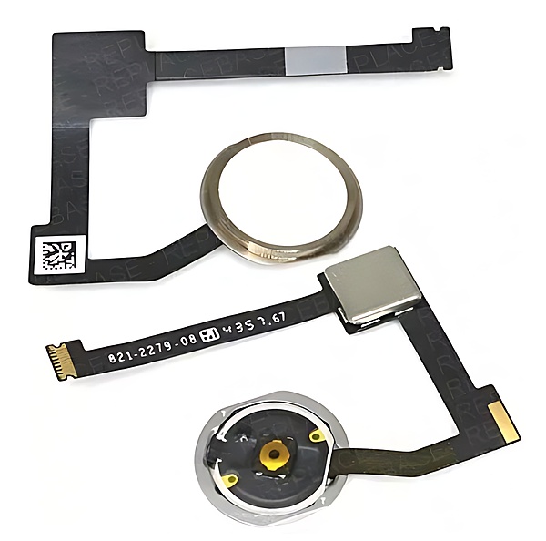 iPad Air 2 - Replacement Touch ID Home Button Flex - Champaign Gold