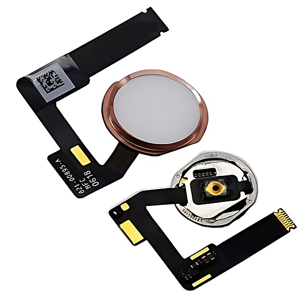 For iPad Air 3 - Replacement Touch ID Home Button Flex - Rose Gold