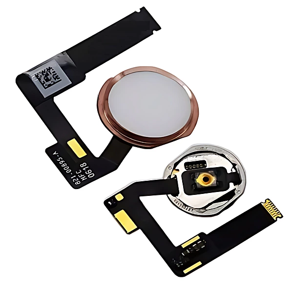 For iPad Air 3 - Replacement Touch ID Home Button Flex - Rose Gold