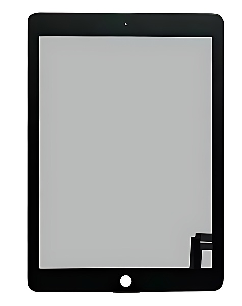iPad Air 2 Touch Screen - Black - PQC