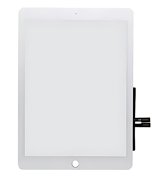 For iPad 6th Gen (2018) - Touch Screen - White - PQC