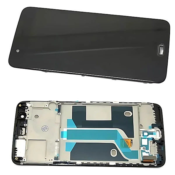 OnePlus 5 - Replacement Touch Screen Assembly With Frame - Black - VE