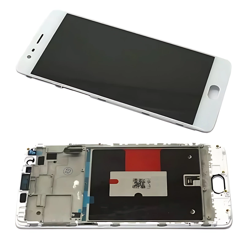 OnePlus 3 & 3T - Replacement Touch Screen OLED Assembly With Frame - White