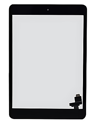 For iPad Mini - Mini 2 - Touch Screen With Button - Black - PQC