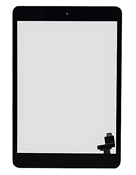 For iPad Mini - Mini 2 - Touch Screen With Button - Black - PQC