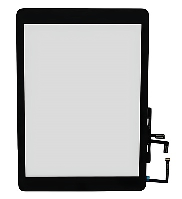 For iPad Air , iPad 5th Gen - Touch Screen With Button - Black - PQC
