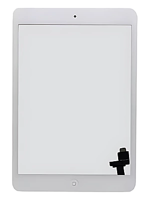 For iPad Mini - Mini 2 - Touch Screen With Button - White - PQC