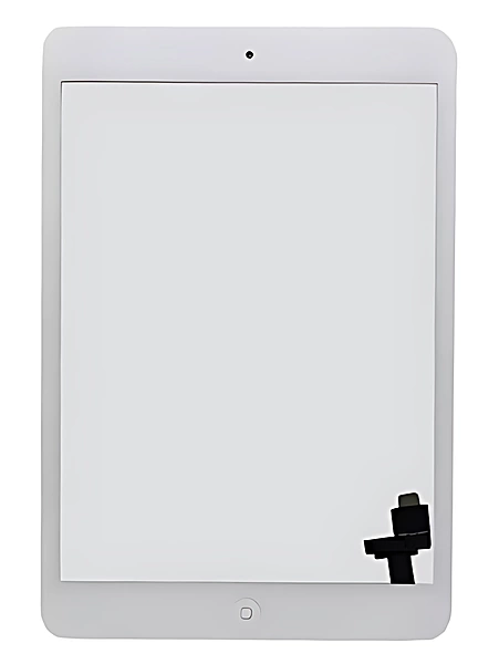 For iPad Mini - Mini 2 - Touch Screen With Button - White - PQC