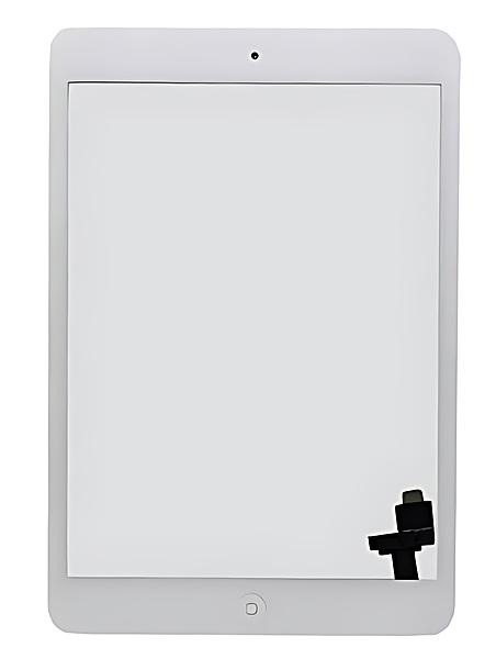 For iPad Mini - Mini 2 - Touch Screen With Button - White - Premium