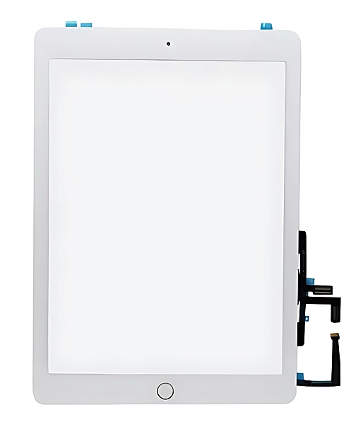 For iPad 5th Gen (2017) Touch Screen With Button - White - PQC
