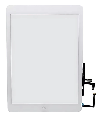 For iPad Air , iPad 5th Gen - Touch Screen With Button - White