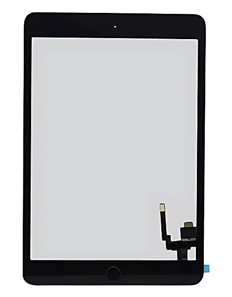 For iPad Mini 3 - Touch Screen With Home Button - Black - Premium