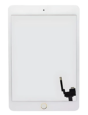 For iPad Mini 3 - Touch Screen With Home Button - White Gold - Premium