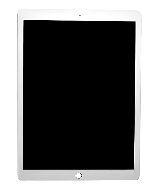 For iPad Pro 12.9 2nd Gen (2017) - LCD Touch Screen With Soldered Parts - White - PQC