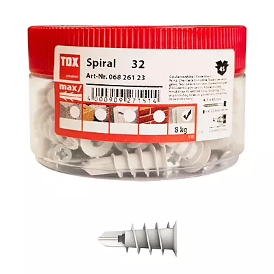 Gipskartondübel Spiral (70 Stk.)