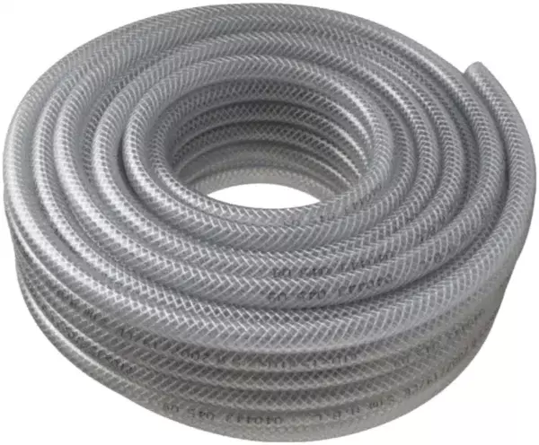 Tricoflex TCF-UK Clear Reinforced Multipurpose PVC Air Hose – 30m Coil