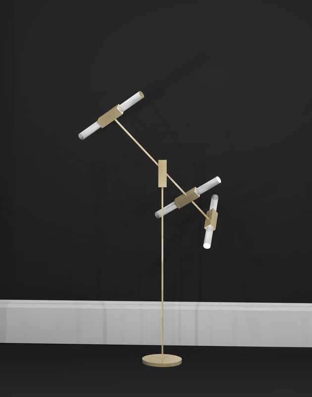 Tubular Floor Lamp Tubular Floor Lamp