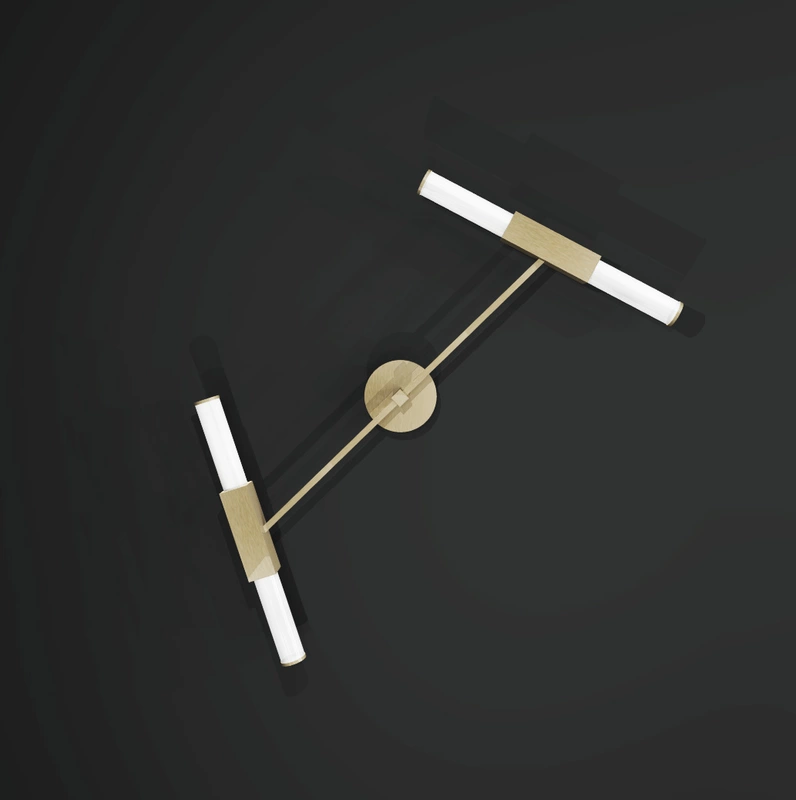 Tubular Bathroom Wall Light