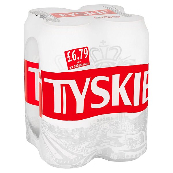 Tyskie 4PK Cans