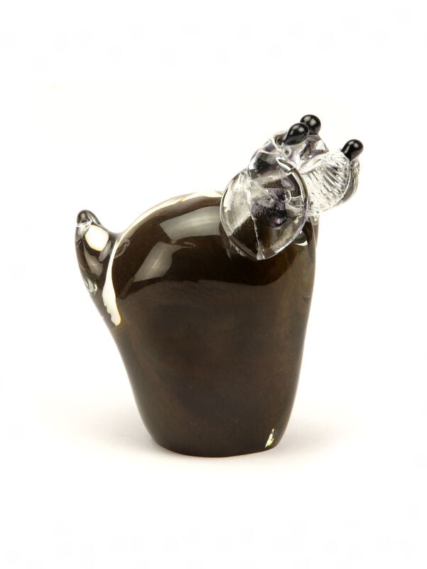 As-hond staand.brown As-hond staand.brown