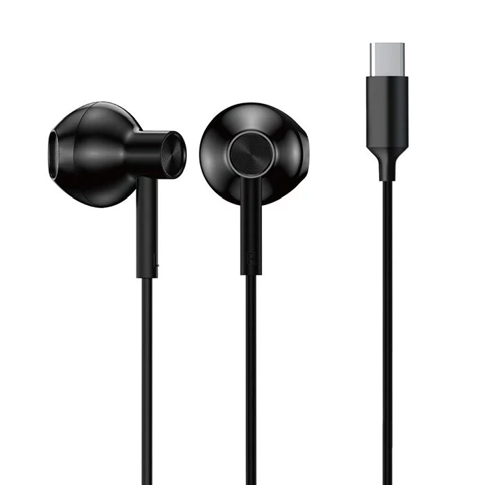 iGear Type C Metallic Handsfree Headphone - W52T Black