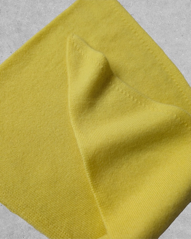 Triangle Cachemire - jaune
