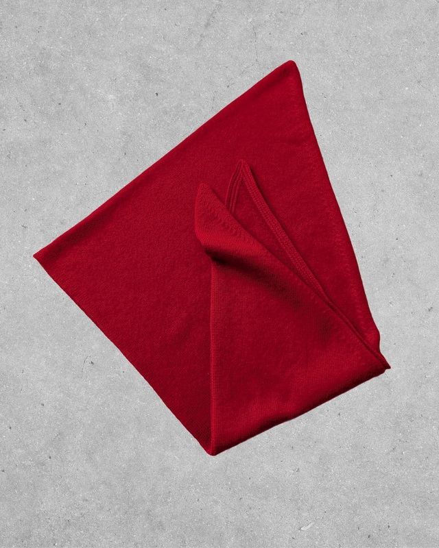 Triangle Cachemire - rouge