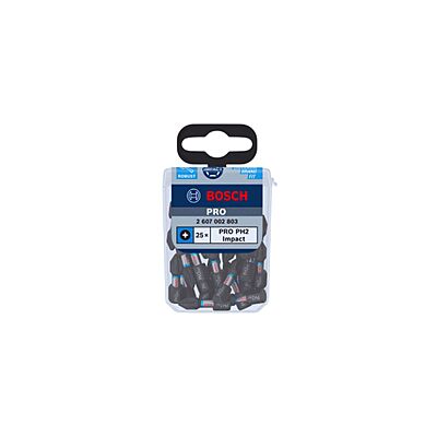 Bosch PRO Phillips ударен бит PH2 должина 25 mm 25/1