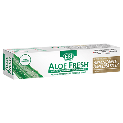 ალოე ფრეშ კბილის პასტა ჰომეოპათური 100მლ-მათეთრებელი