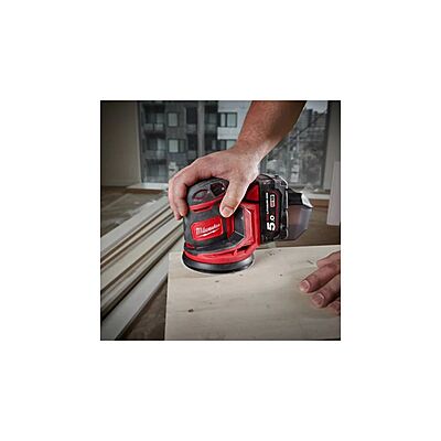 Milwaukee M18™ 125 mm орбитална брусалка