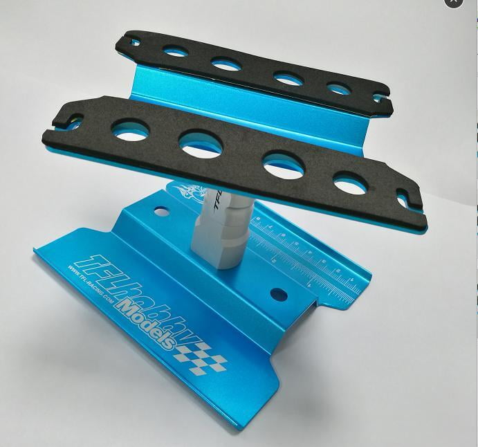 TFL Upgrade RC Car Stand Length:140mm Width:134mm Height:64~119mm
